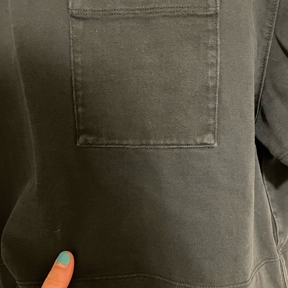 Athleta XS Black Boxy Crop Top - Picture 7 of 7